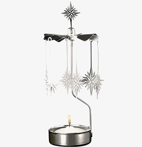 Änglaspel Nordstjärna Silver från Pluto Produkter roterar
