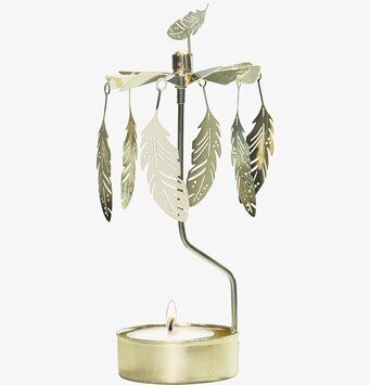 Änglaspel Fjäder Guld från Pluto Produkter i elegant design