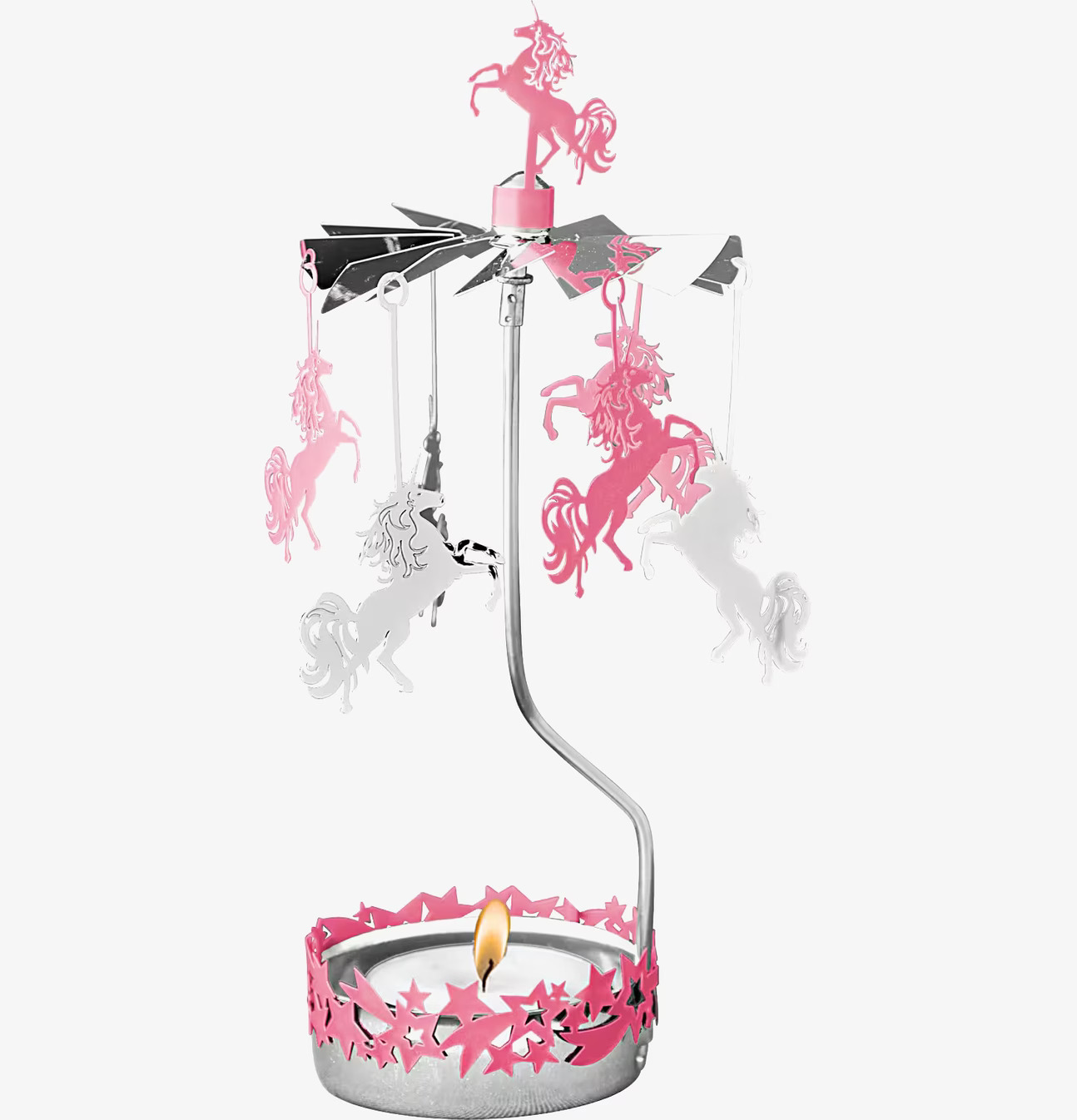 Änglaspel Enhörning från Pluto Produkter med roterande figurer