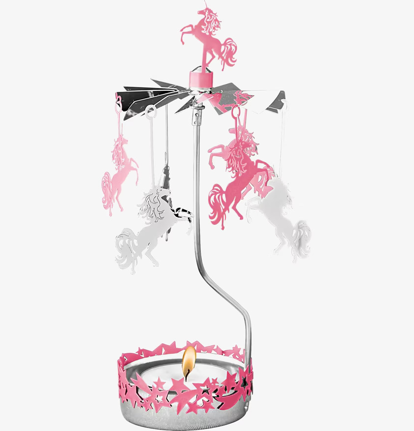 Änglaspel Enhörning från Pluto Produkter med roterande figurer