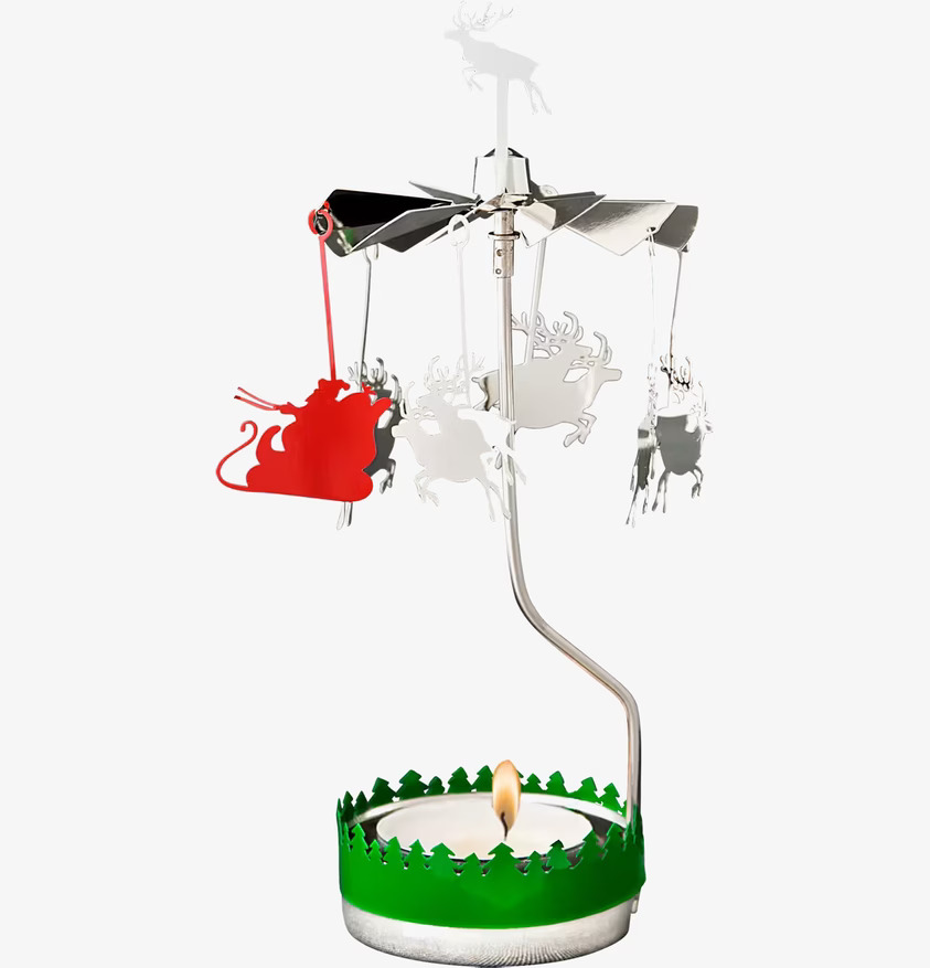 Änglaspel Tomte/Renar från Pluto Produkter, juldekoration