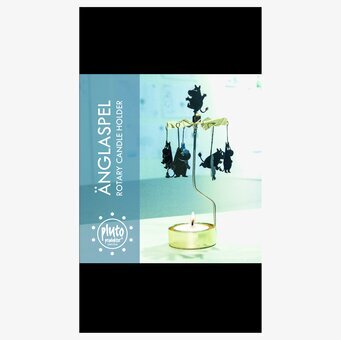 Änglaspel Mumin Svart från Pluto Produkter med muminfigurer