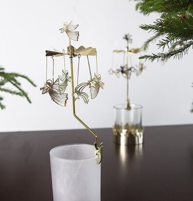 Änglaspel Clips Ängel Stjärnor från Pluto Produkter på glas