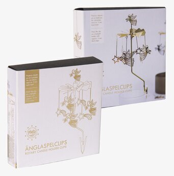 Änglaspel Clips Ängel Stjärnor från Pluto Produkter förpackning