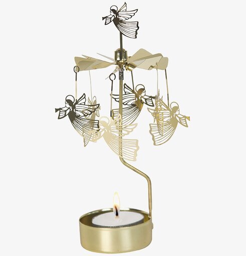 Änglaspel Flygande Ängel från Pluto Produkter, gyllene