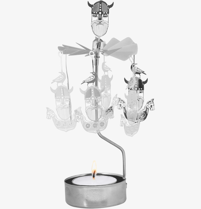 Änglaspel Viking från Pluto Produkter med vikingahuvuden