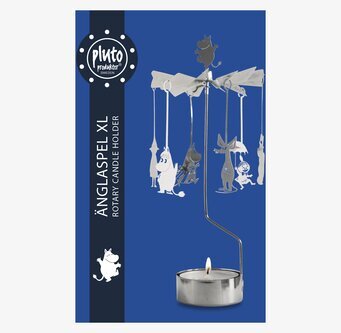 Stort Änglaspel Mumin Silver av Pluto Produkter, 20 cm