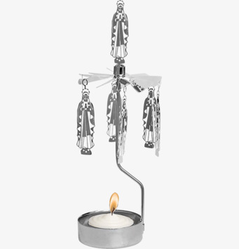 Änglaspel Maria från Pluto Produkter med roterande Mariafigurer