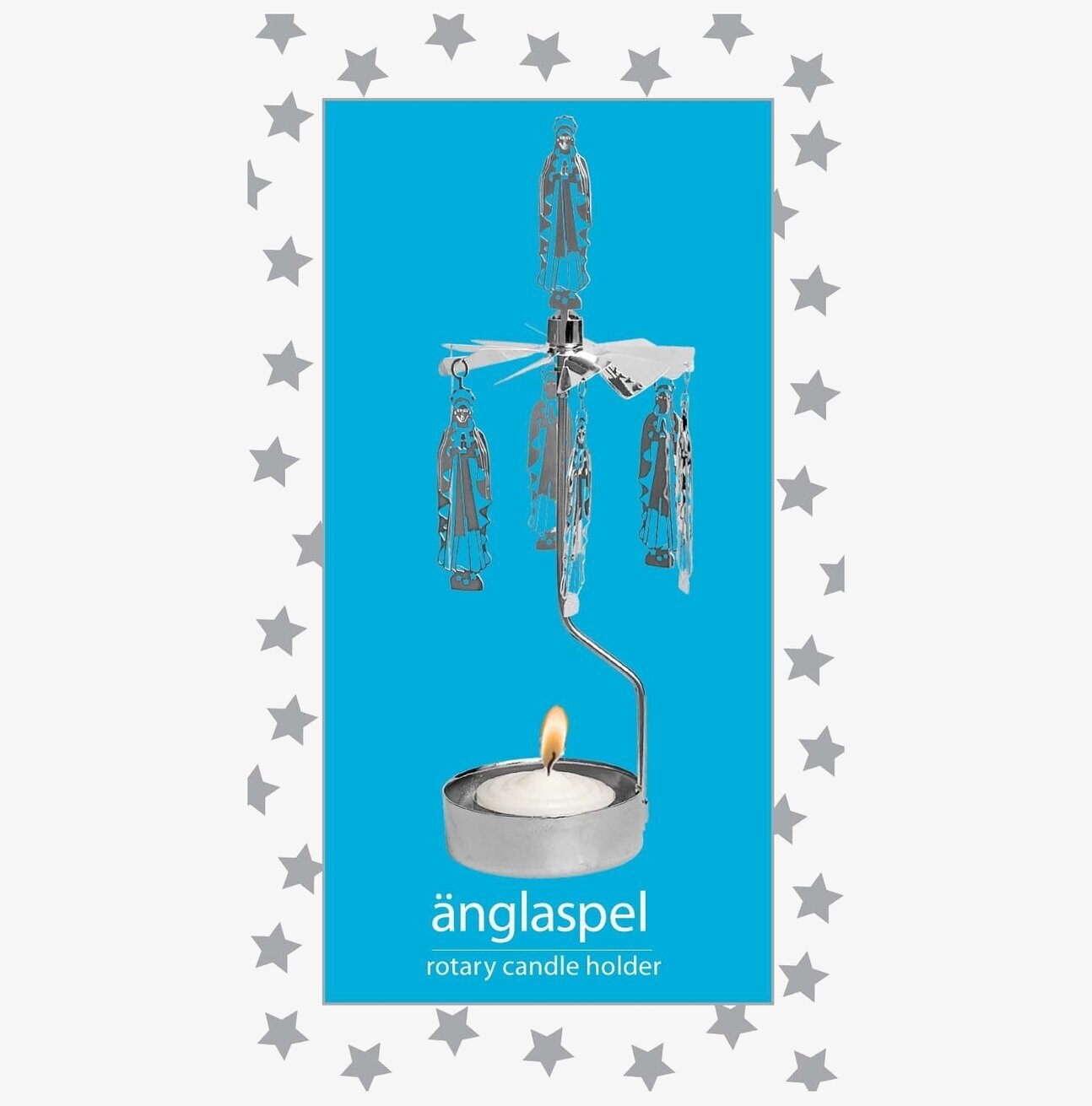 Änglaspel Maria från Pluto Produkter med snurrande figurer