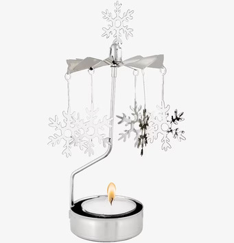 Änglaspel Snöflinga från Pluto Produkter på vit bakgrund