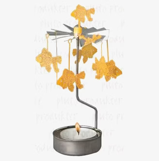 Änglaspel Guldfisk från Pluto Produkter med roterande fiskar