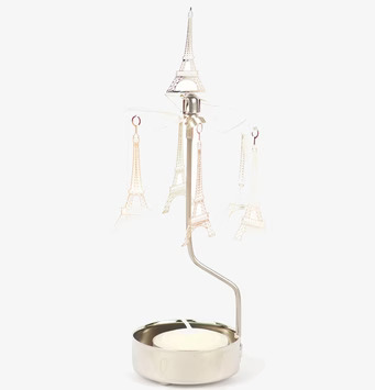 Änglaspel Eiffeltorn från Pluto Produkter i silvrig metall