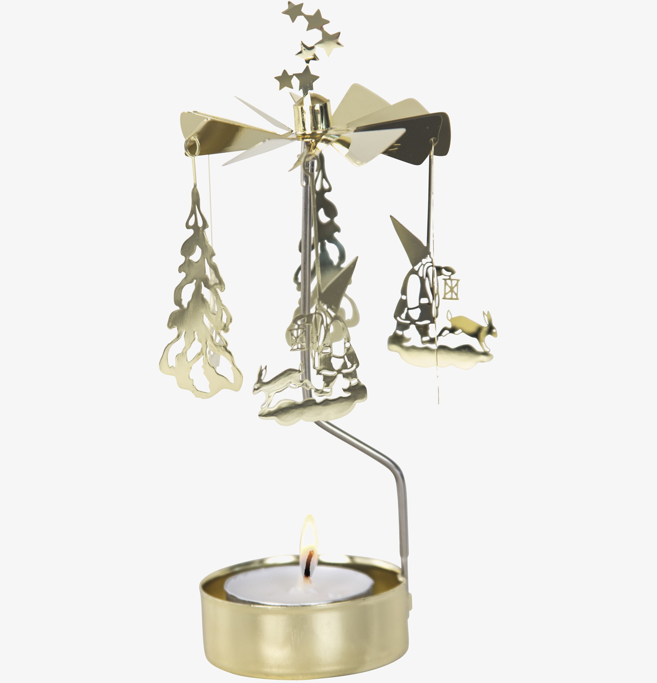 Änglaspel Vinterland Guld från Pluto Produkter i vintertema