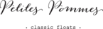 Logo varumärke Petites Pommes