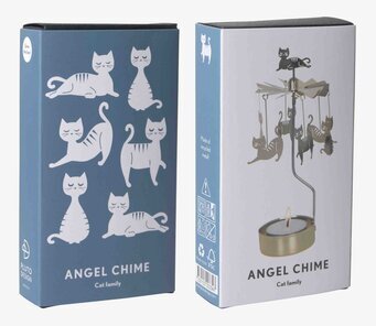 Änglaspel Kattfamilj från Pluto Produkter för inomhusbruk