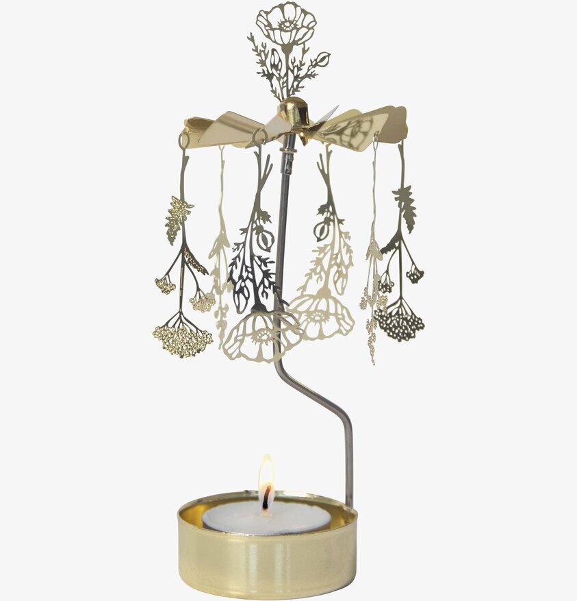 Änglaspel Flora från Pluto Produkter med roterande blommor