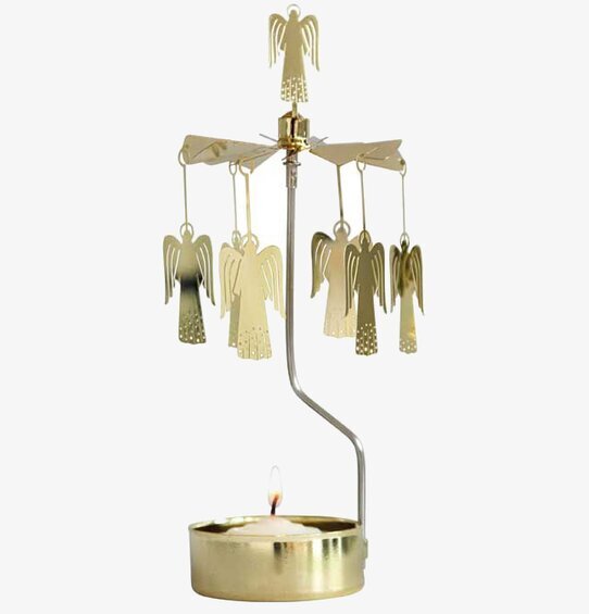 Änglaspel Ängel Guld från Pluto Produkter, elegant dekoration