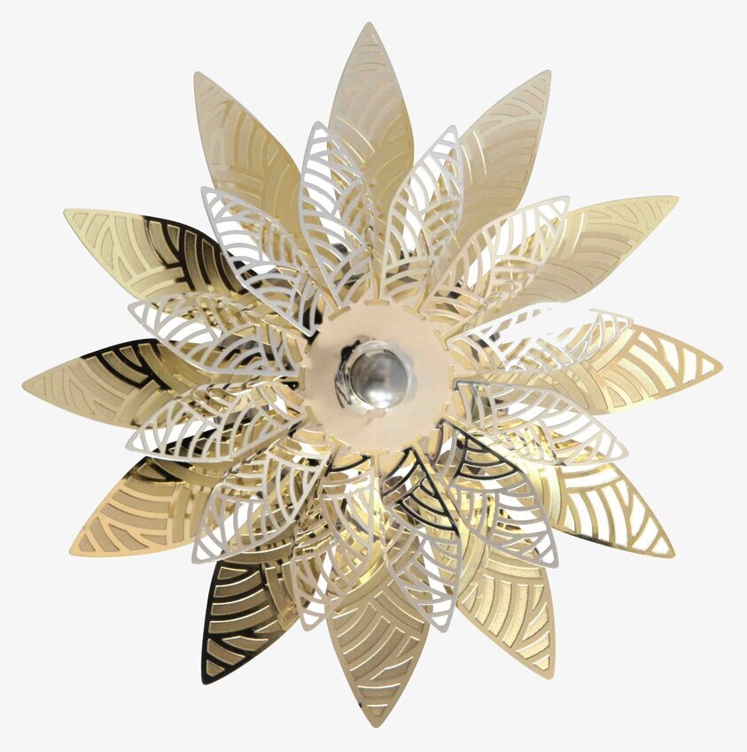 Ljussnurra Art Deco från Pluto Produkter i guldmetall